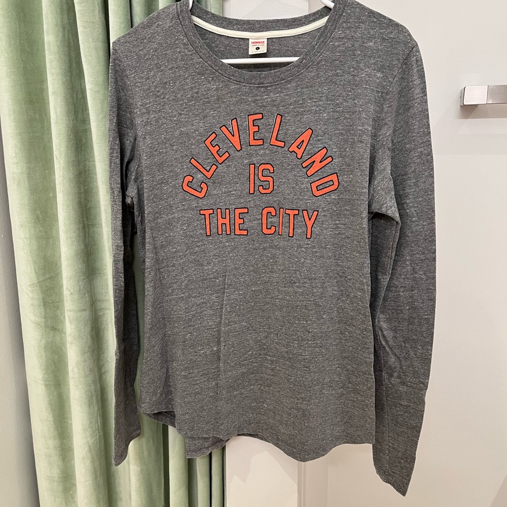 homage long sleeve women’s tshirt